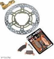 Ebc brake pads & rotors