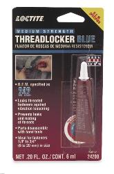 Loctite® threadlocker 242 medium strength blue
