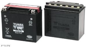 Yuasa® high-performance maintenance free batteries