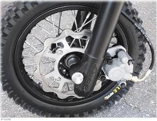Galfer brake rotor & brake line for sdg pit bikes