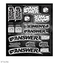 Answer bike decal kit