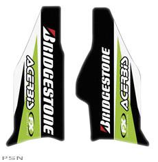 Factory effex® kawasaki evo series sponsor lower fork graphics