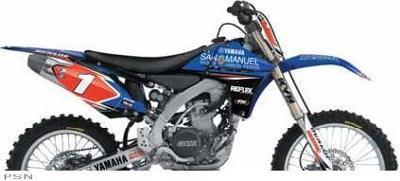 Factory effex® team yamaha us open stewart graphic kits