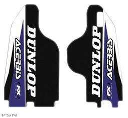 Factory effex® yamaha evo series sponsor logo lower fork graphics