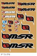 Msr® decal sheet