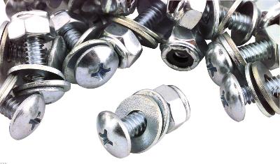 Chris products license plate fasteners