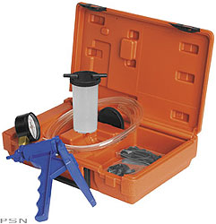Bikemaster® economy vacuum testing brake bleeding kit