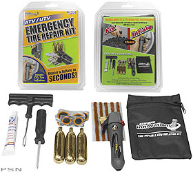 Stop & go tire repair and inflation kit deluxe