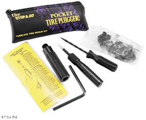 Stop & go tubeless tire plugger