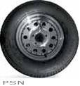 Drop-tail spare / replacement wheel and tire set
