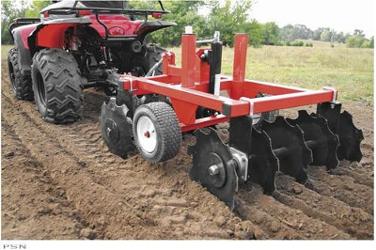 Swisher atv disc for cultivating