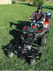 Quadboss 50” mower