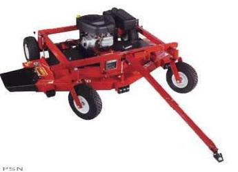 Quadboss finish cut mower