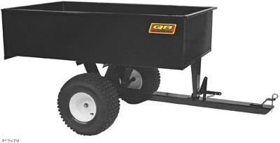 Quadboss large heavy-duty dump trailer