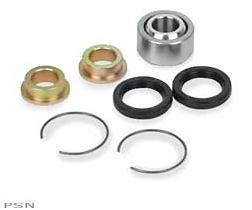 Quadboss upper and lower shock bearing and seal kits
