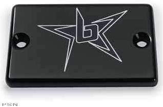 Blingstar billet aluminum brake reservoir cover