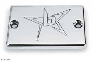 Blingstar billet aluminum brake reservoir cover