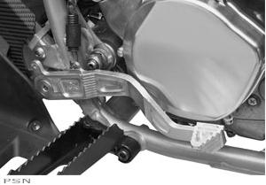 Dg® billet aluminum rear brake pedal