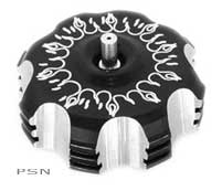 Modquad anodized and designed gas caps with breather valve