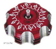 Modquad anodized and designed gas caps with breather valve