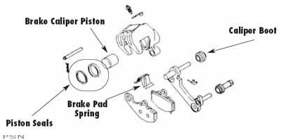 K&l brake caliper rebuild kits