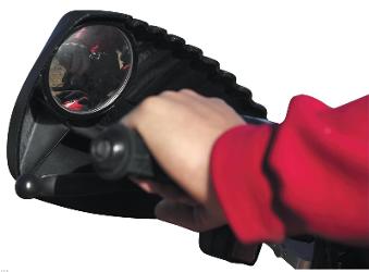 Kolpin® handguard with mirror