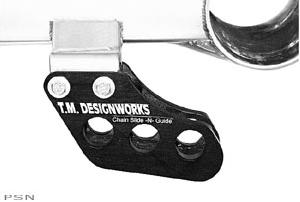 T.m. designworks® dirt bike style rear chain guide