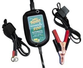 Waterproof battery tender