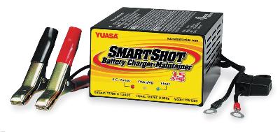 Yuasa® 6/12 volt 1.5 amp 5-stage battery charger