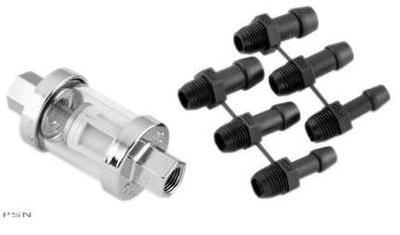 Biker’s choice® fuel filter & fittings kit