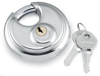 Bully™ stainless round padlock