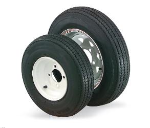 Trailer tires and wheels