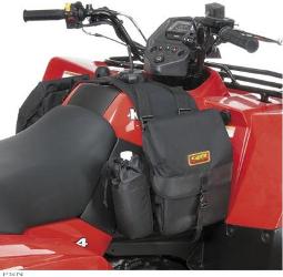 Quadboss zipper-less adjustable tank saddlebag