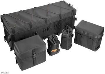 Quadboss zipper-less front rack bag