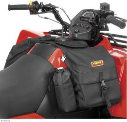 Quadboss zipper-less tank saddlebag