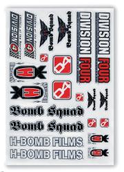 H - bomb sticker kit