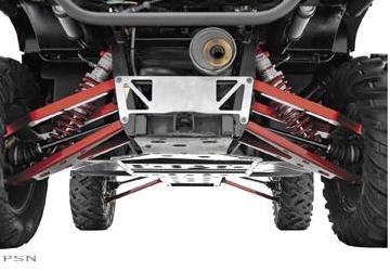 Rancho® 4 long travel suspension with shocks for yamaha rhino