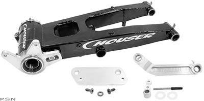 Houser-racing long travel swingarms