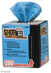 Shop towels in a box