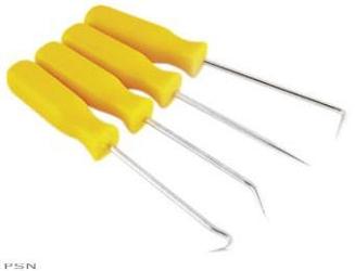 Bikemaster® 4-piece mini hook and pick set