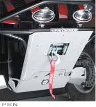 Pro armor® front bumper winch skid plate