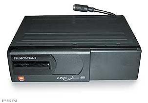 Seizmik® jbl 6-disc cd changer