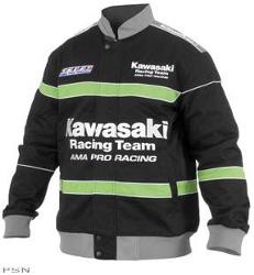 Dfy kawasaki twill zip-front jacket