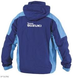Dfy suzuki hooded nylon zip jacket