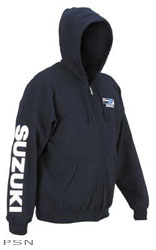 Dfy suzuki zip-front hoody
