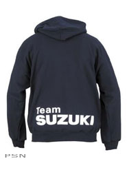 Dfy suzuki zip-front hoody