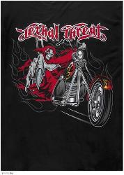 Lethal threat reaper chopper short sleeve tees