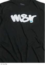 Msr® stamped black t-shirts