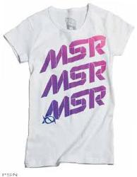 Msr® tres white t-shirts