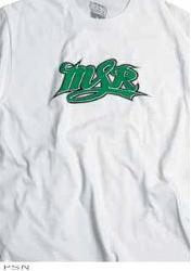 Msr® varsity white t-shirts